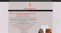 Desktop Screenshot of beautyliciouswalkergate.co.uk